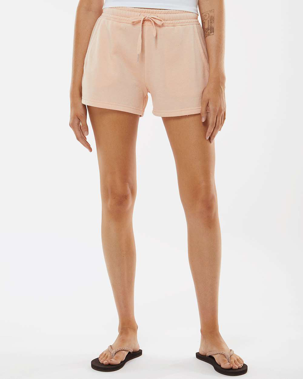 Independent Trading Company Women's California Wave Wash Short — front view (6)