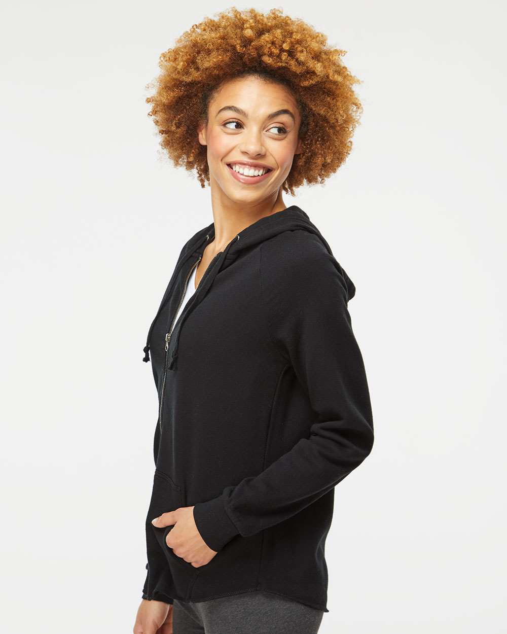Women's California Wave Wash Zip Hood