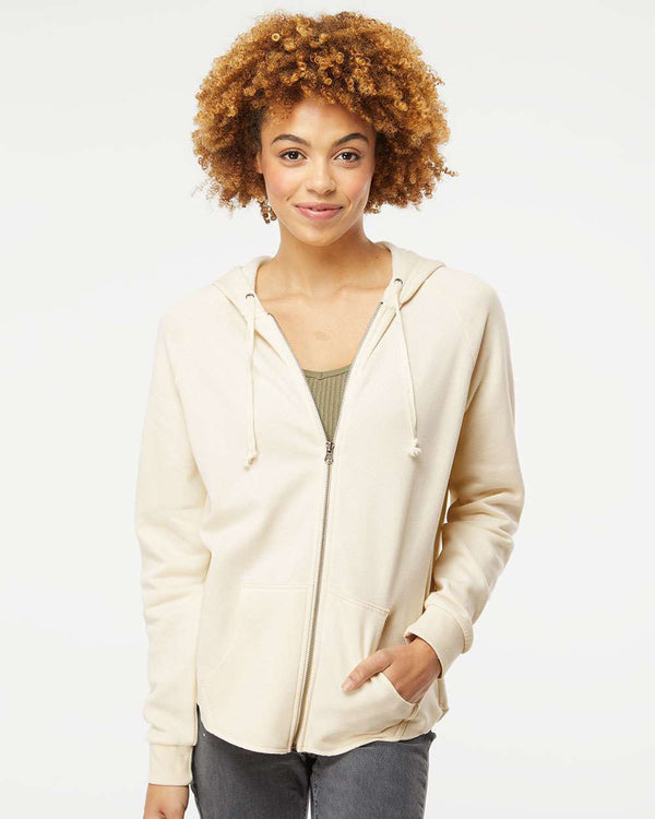 Women's California Wave Wash Zip Hood
