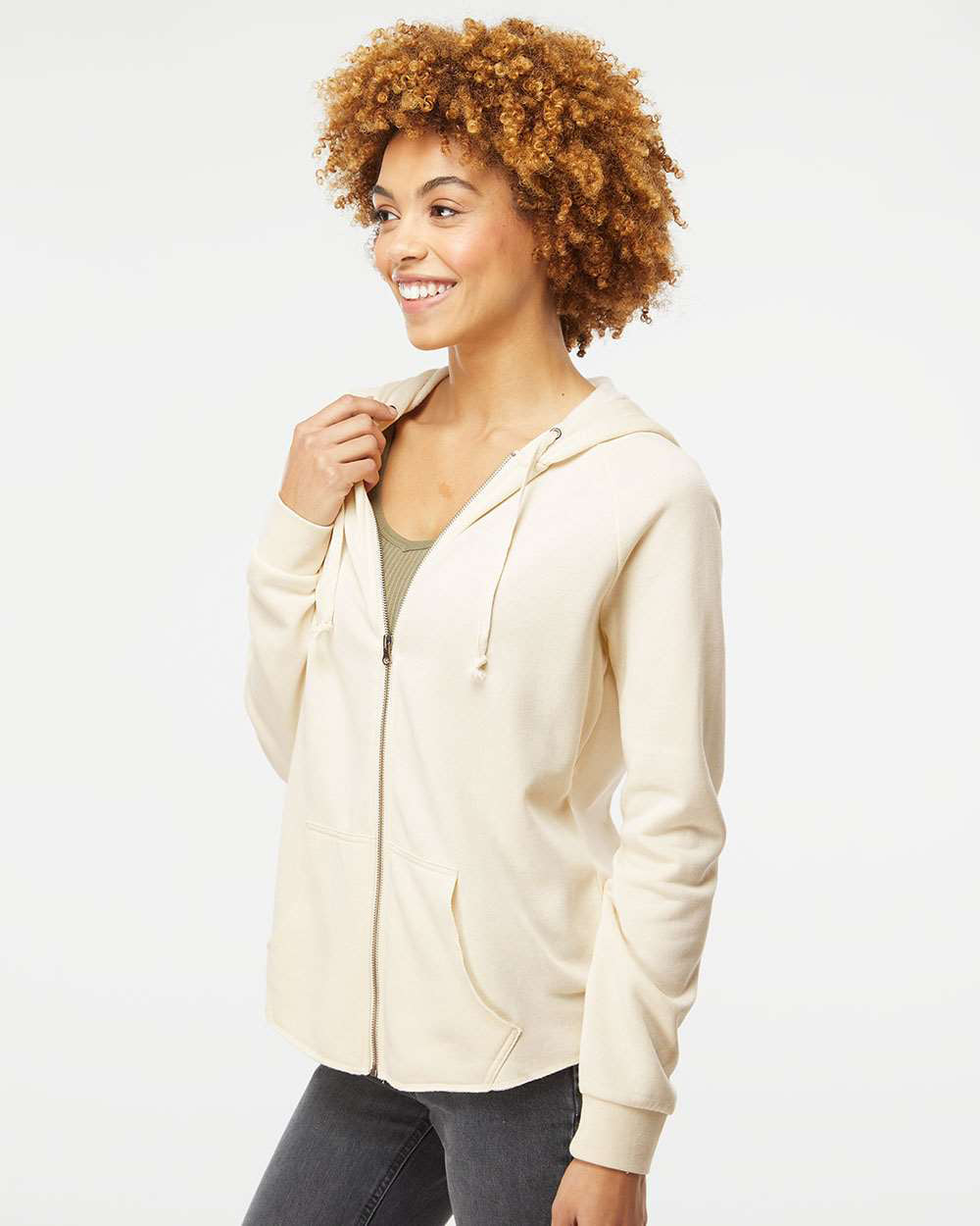 Women's California Wave Wash Zip Hood