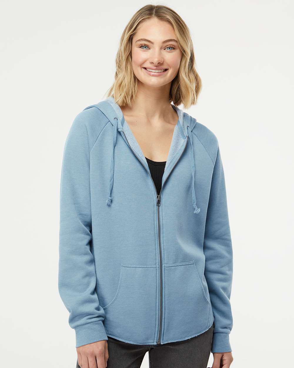 Women's California Wave Wash Zip Hood