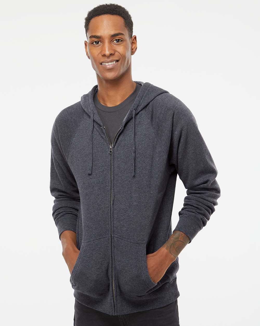 Unisex Special Blend Zip Hooded Sweatshirt
