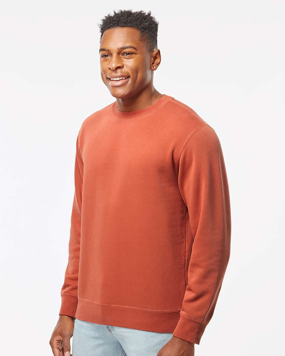 9oz. Unisex Midweight Pigment Dye Crew