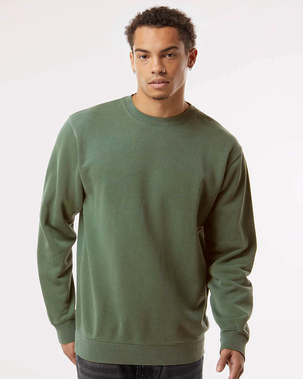 9oz. Unisex Midweight Pigment Dye Crew