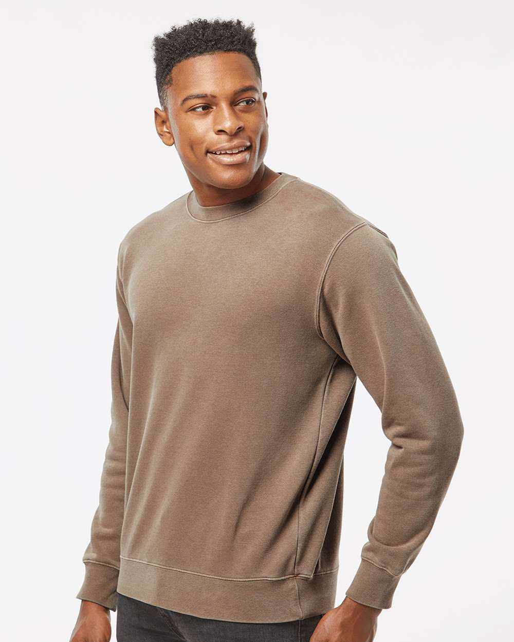 9oz. Unisex Midweight Pigment Dye Crew