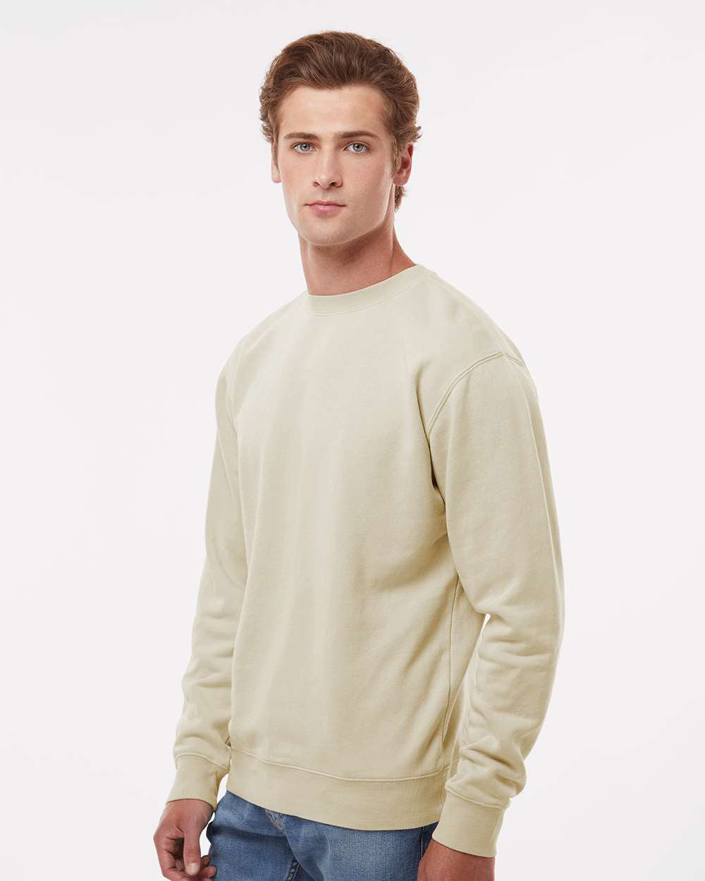 9oz. Unisex Midweight Pigment Dye Crew