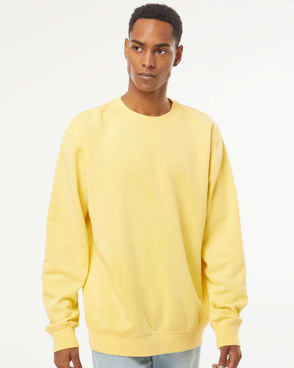 9oz. Unisex Midweight Pigment Dye Crew