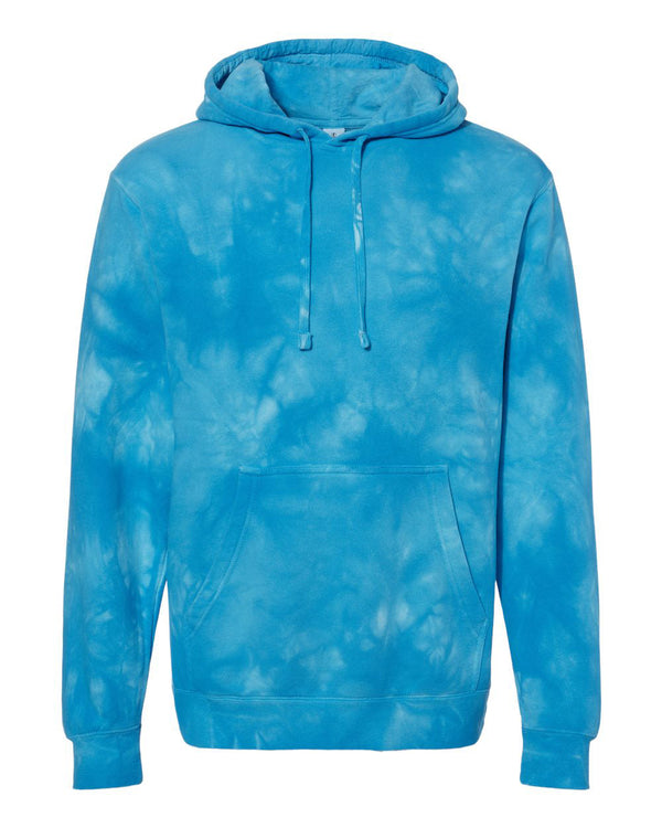 9oz. Unisex Midweight Tie Dye Pullover Hood