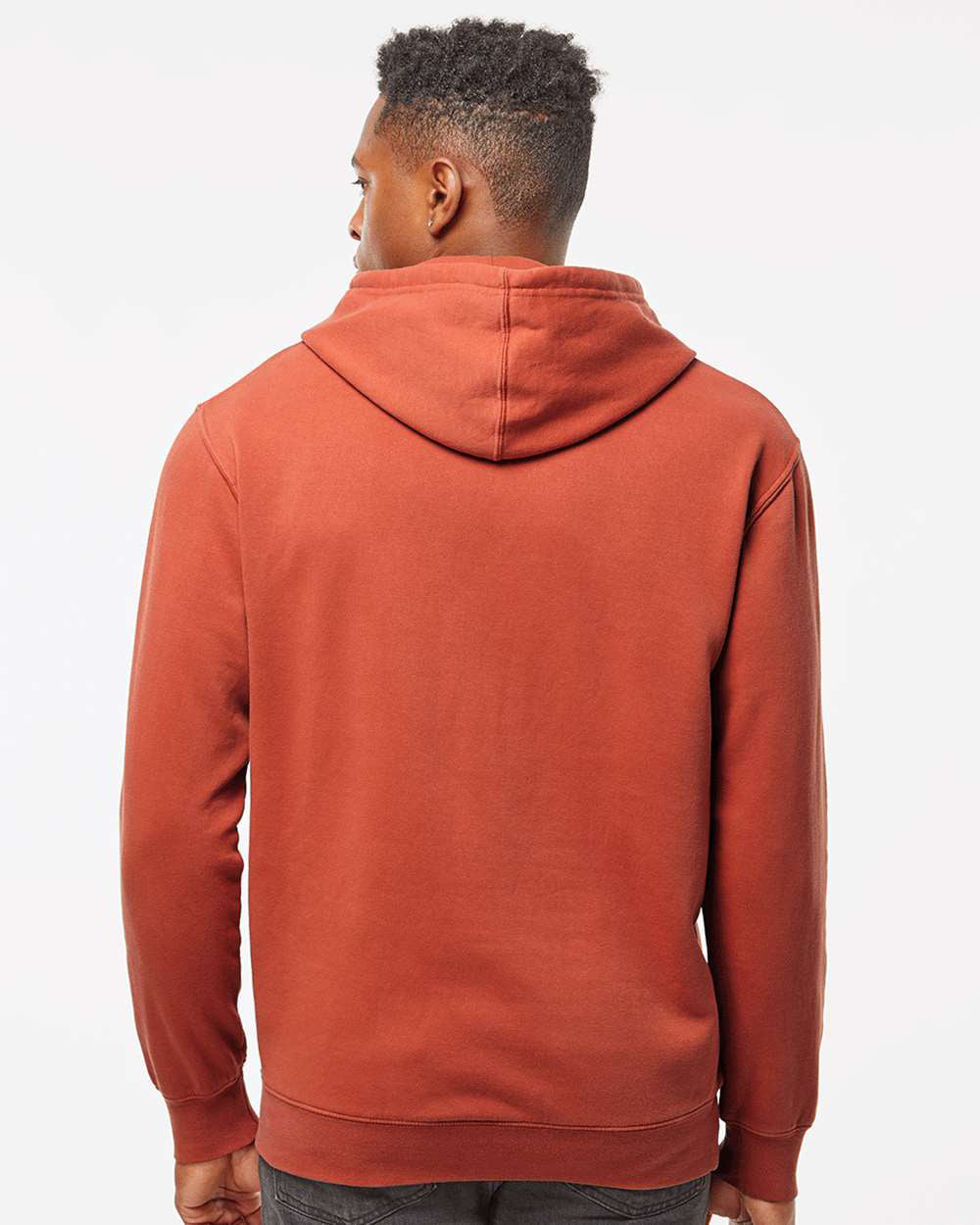 9oz. Unisex Midweight Pigment Dye Pullover Hood