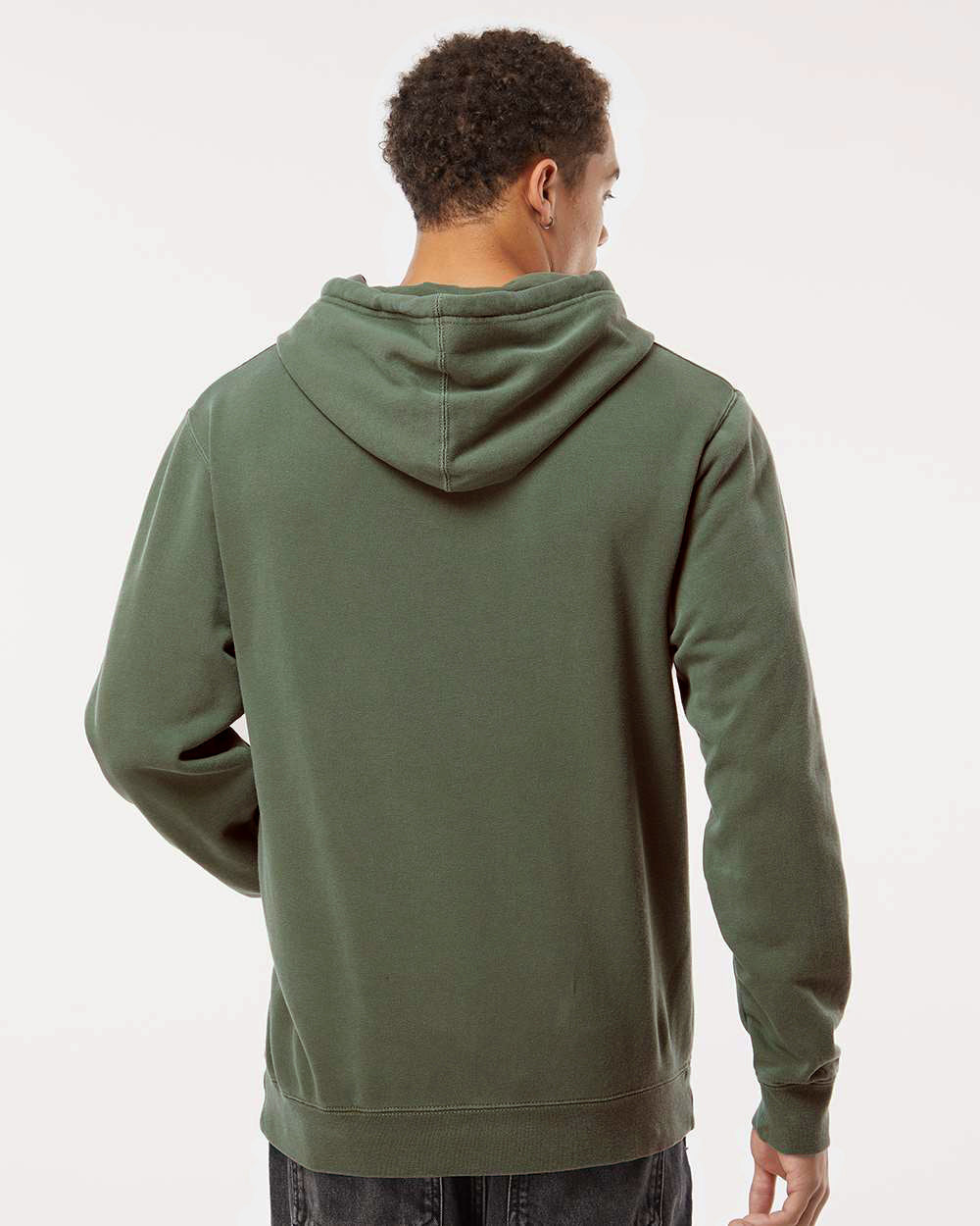 9oz. Unisex Midweight Pigment Dye Pullover Hood