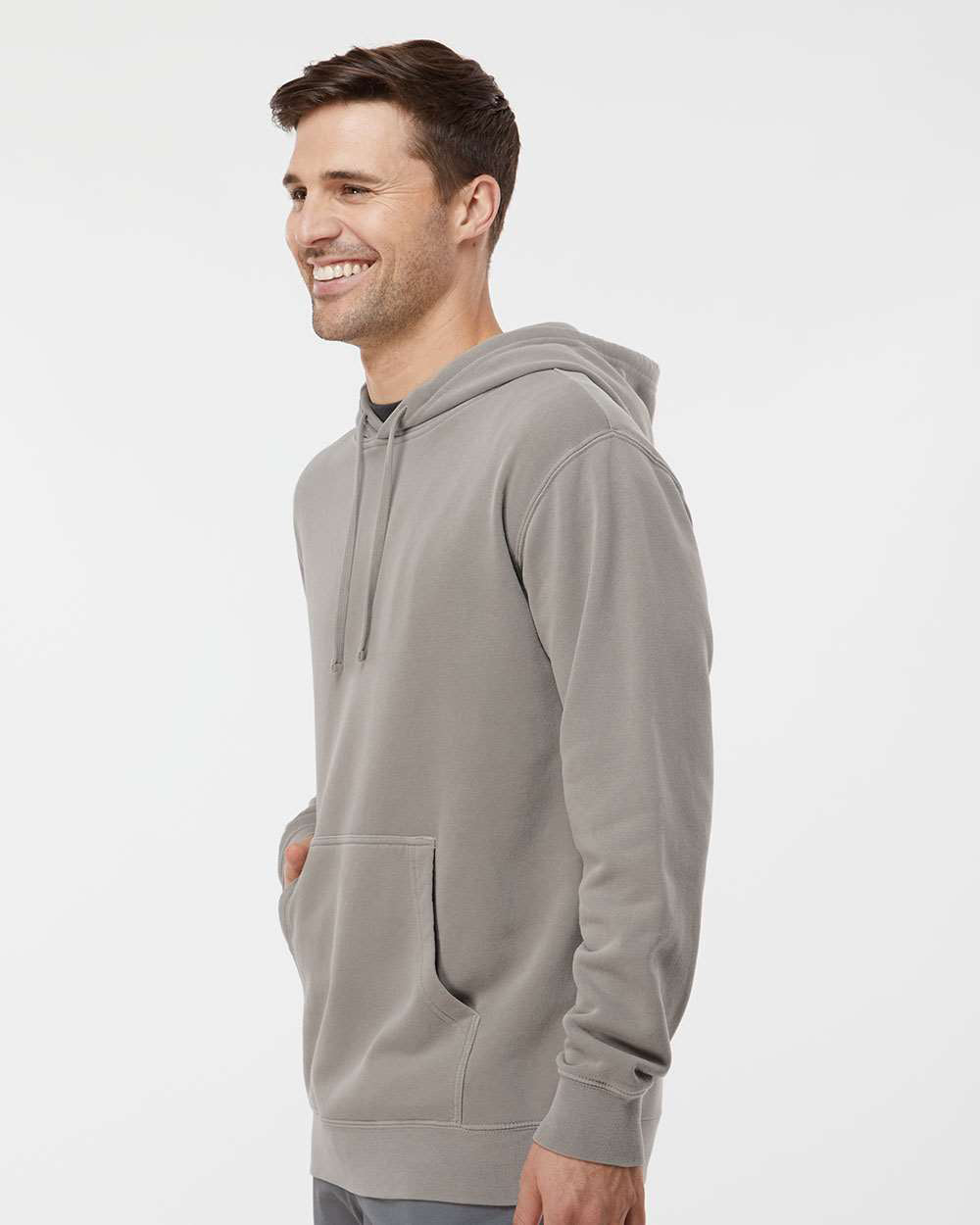 9oz. Unisex Midweight Pigment Dye Pullover Hood