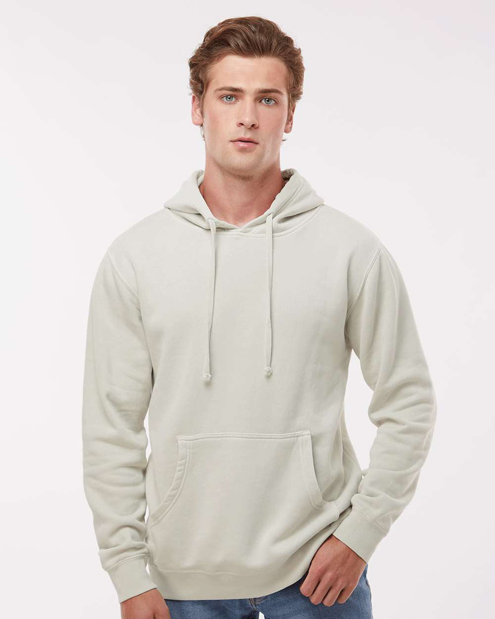 9oz. Unisex Midweight Pigment Dye Pullover Hood