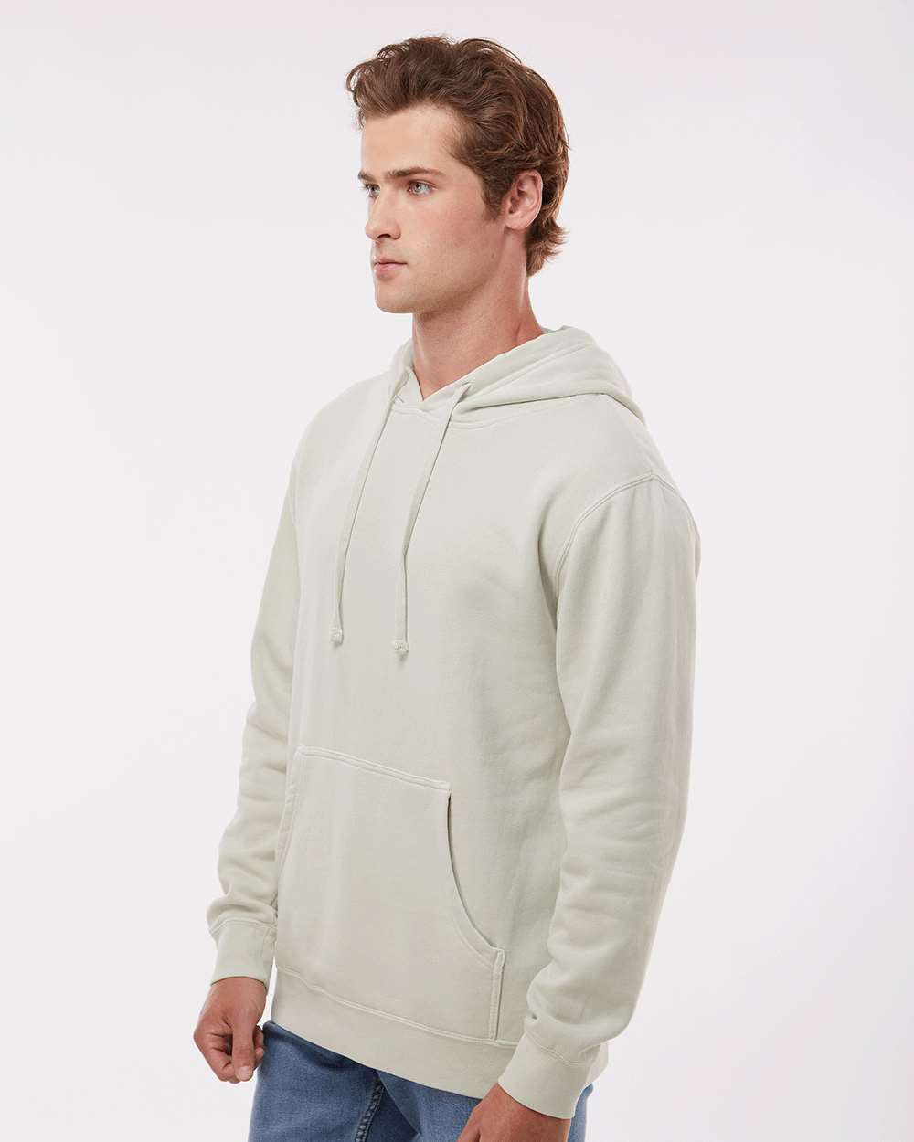 9oz. Unisex Midweight Pigment Dye Pullover Hood
