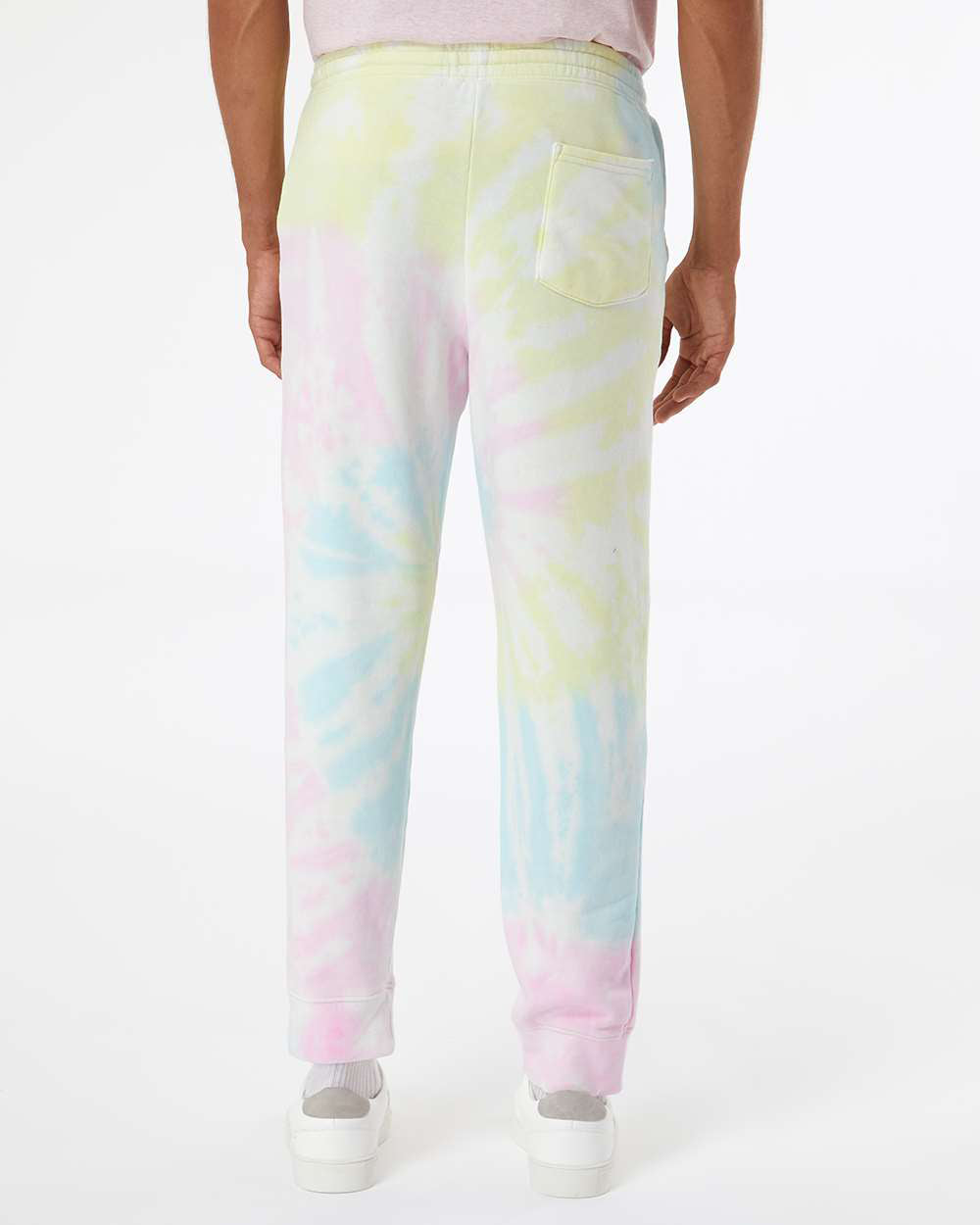 Independent Trading Company 9oz. Mens Tie Dye Pant — back view