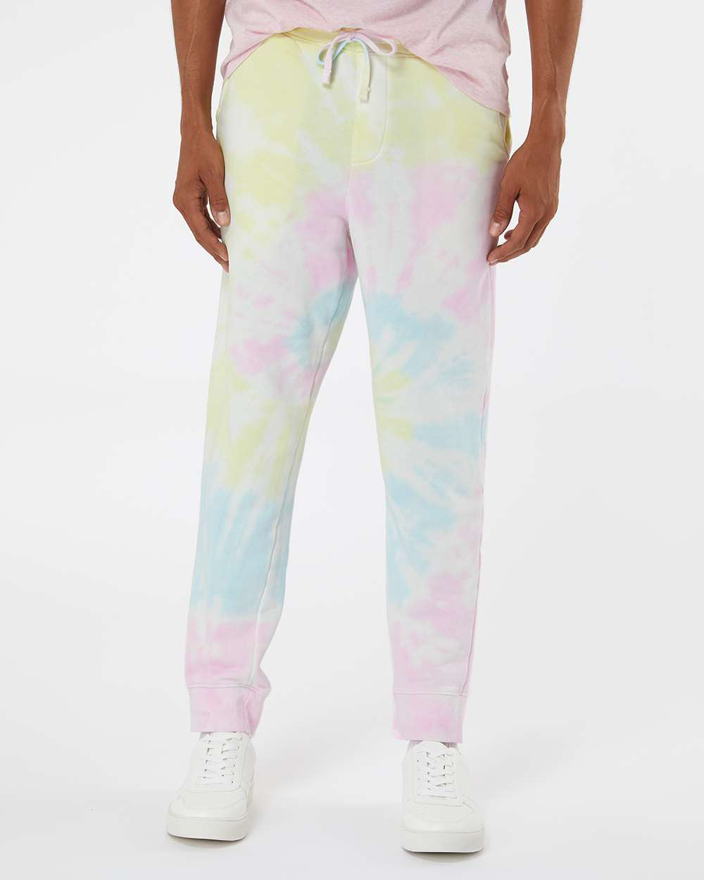 Independent Trading Company 9oz. Mens Tie Dye Pant — front view