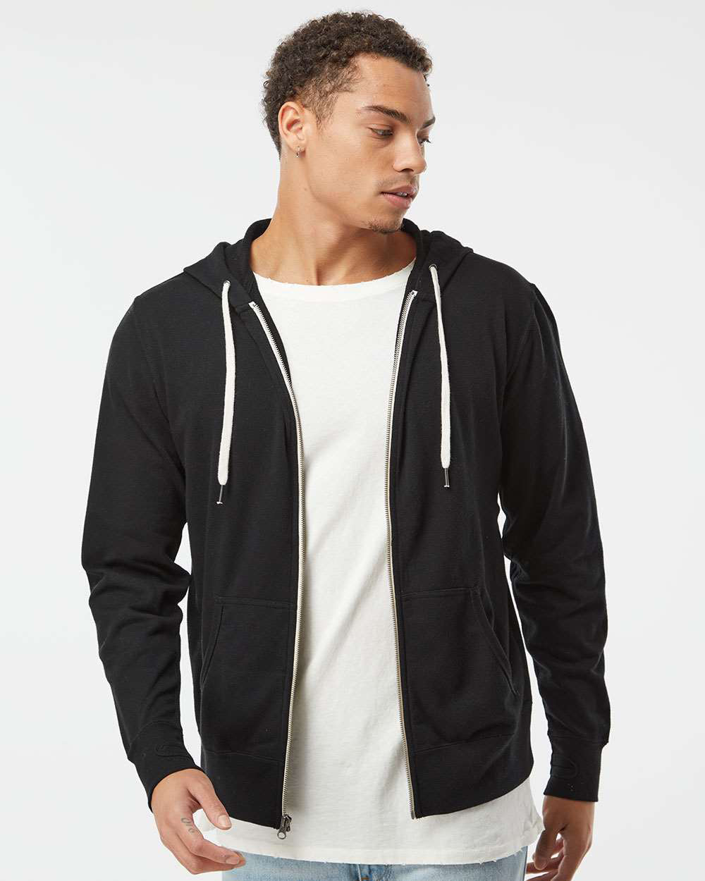 Unisex French Terry Zip Hood