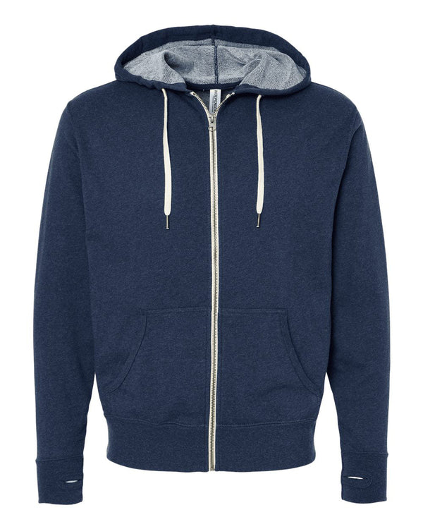 Unisex French Terry Zip Hood