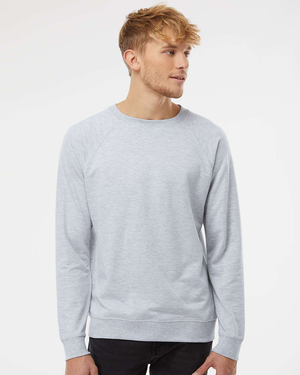 Unisex Lightweight Loopback Terry Crew