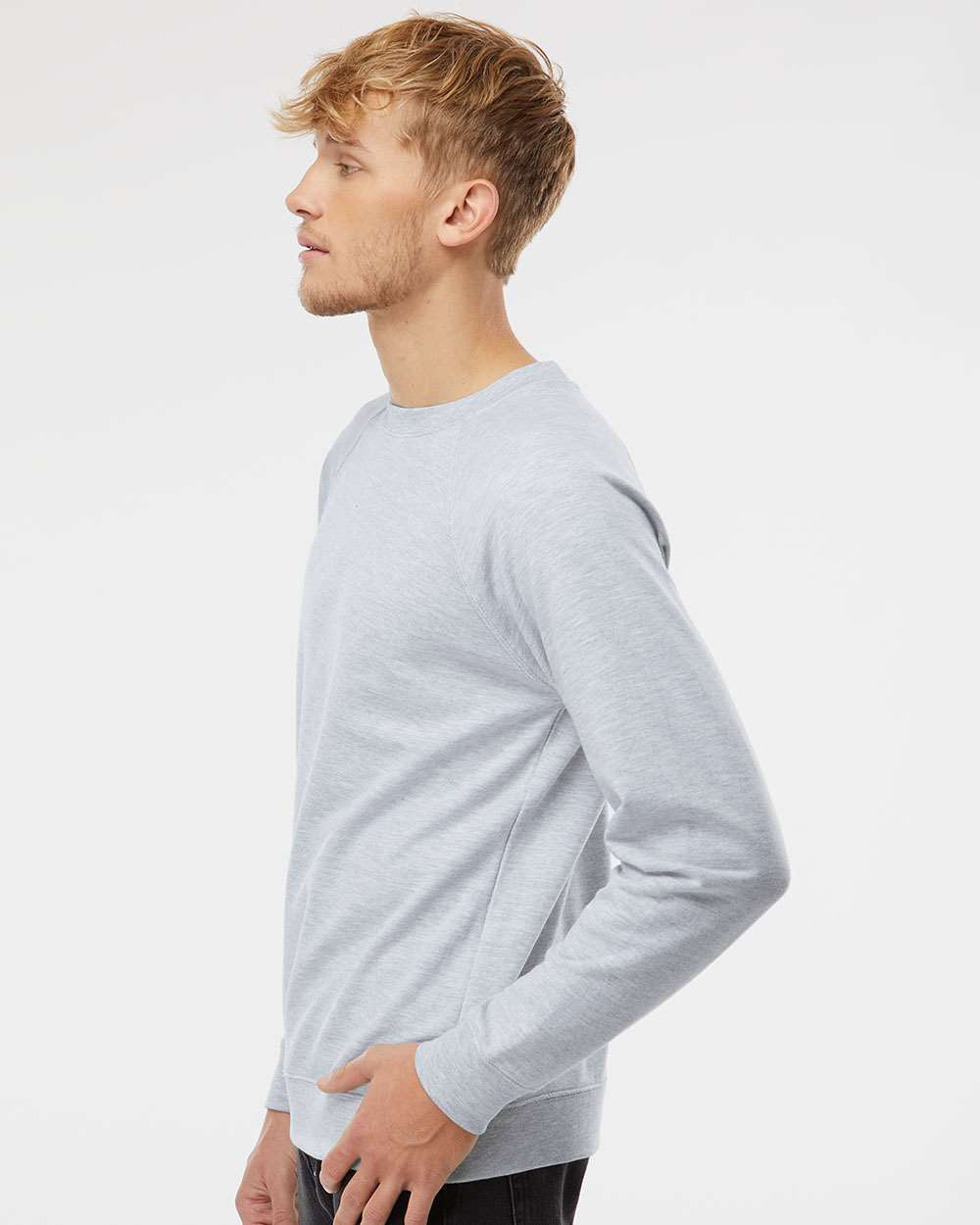 Unisex Lightweight Loopback Terry Crew