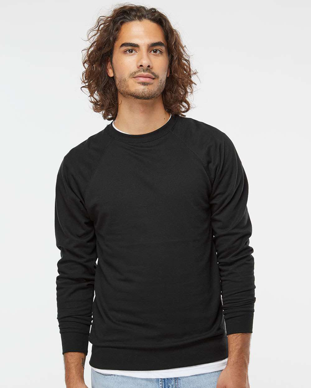 Unisex Lightweight Loopback Terry Crew