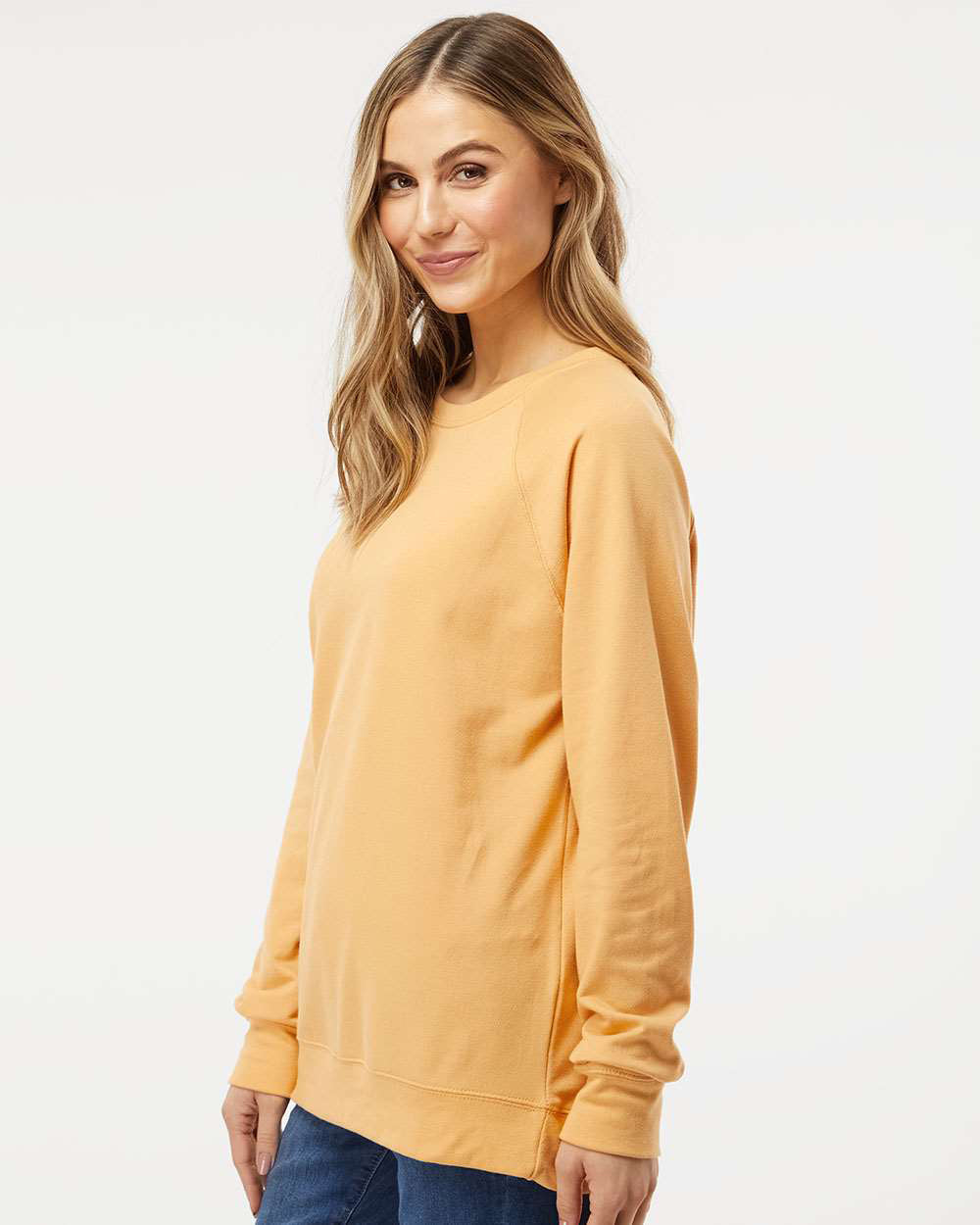 Unisex Lightweight Loopback Terry Crew