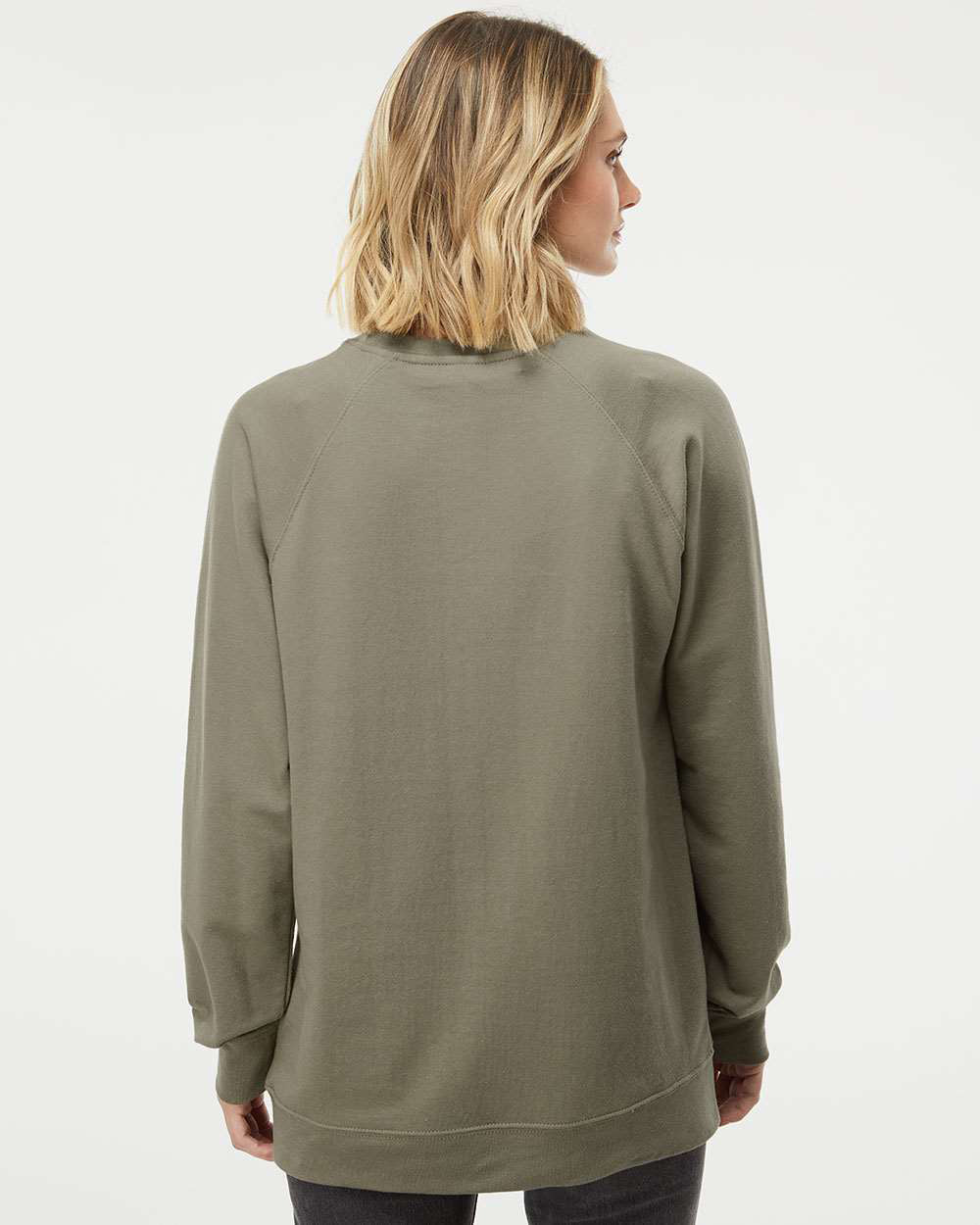 Unisex Lightweight Loopback Terry Crew