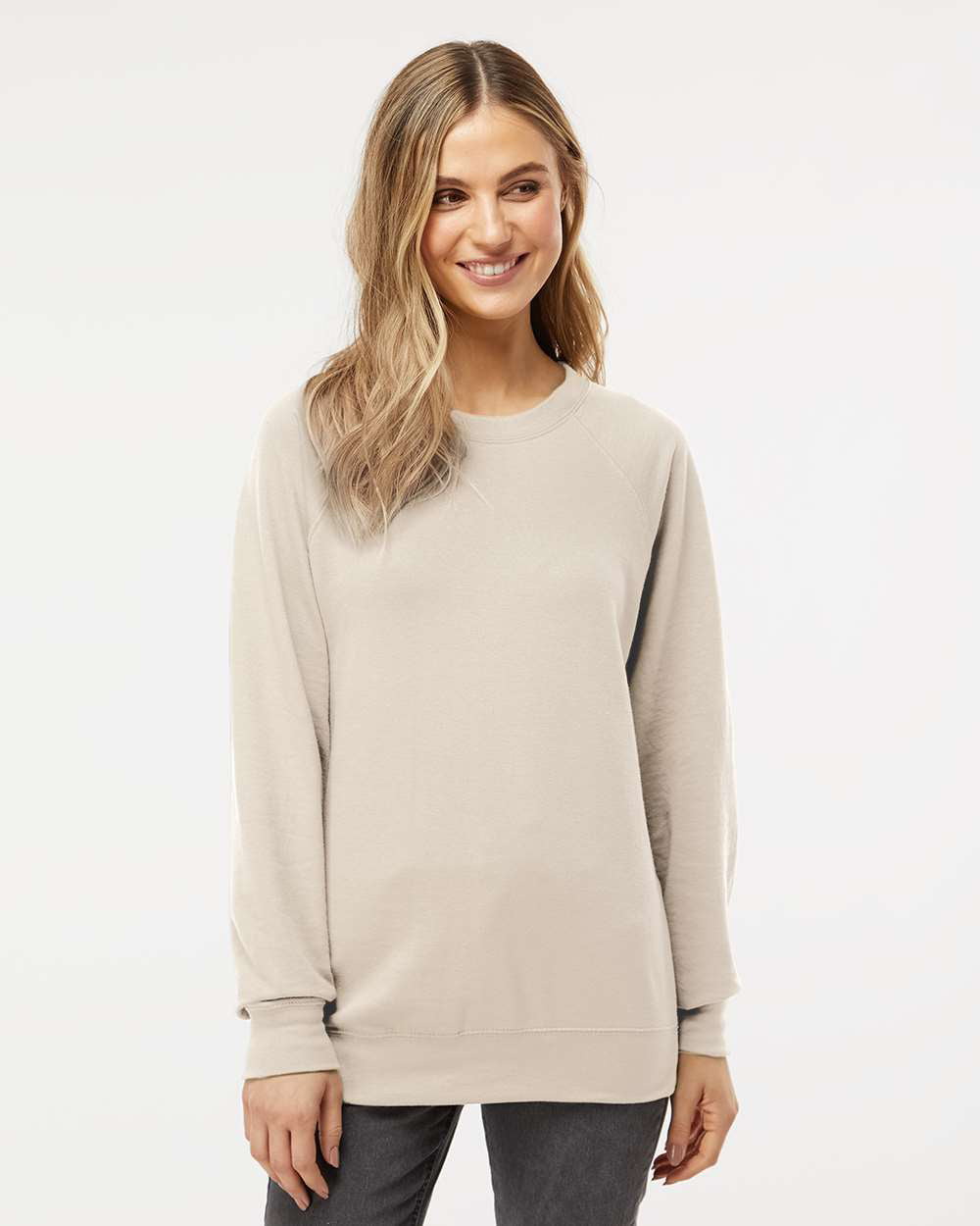 Unisex Lightweight Loopback Terry Crew