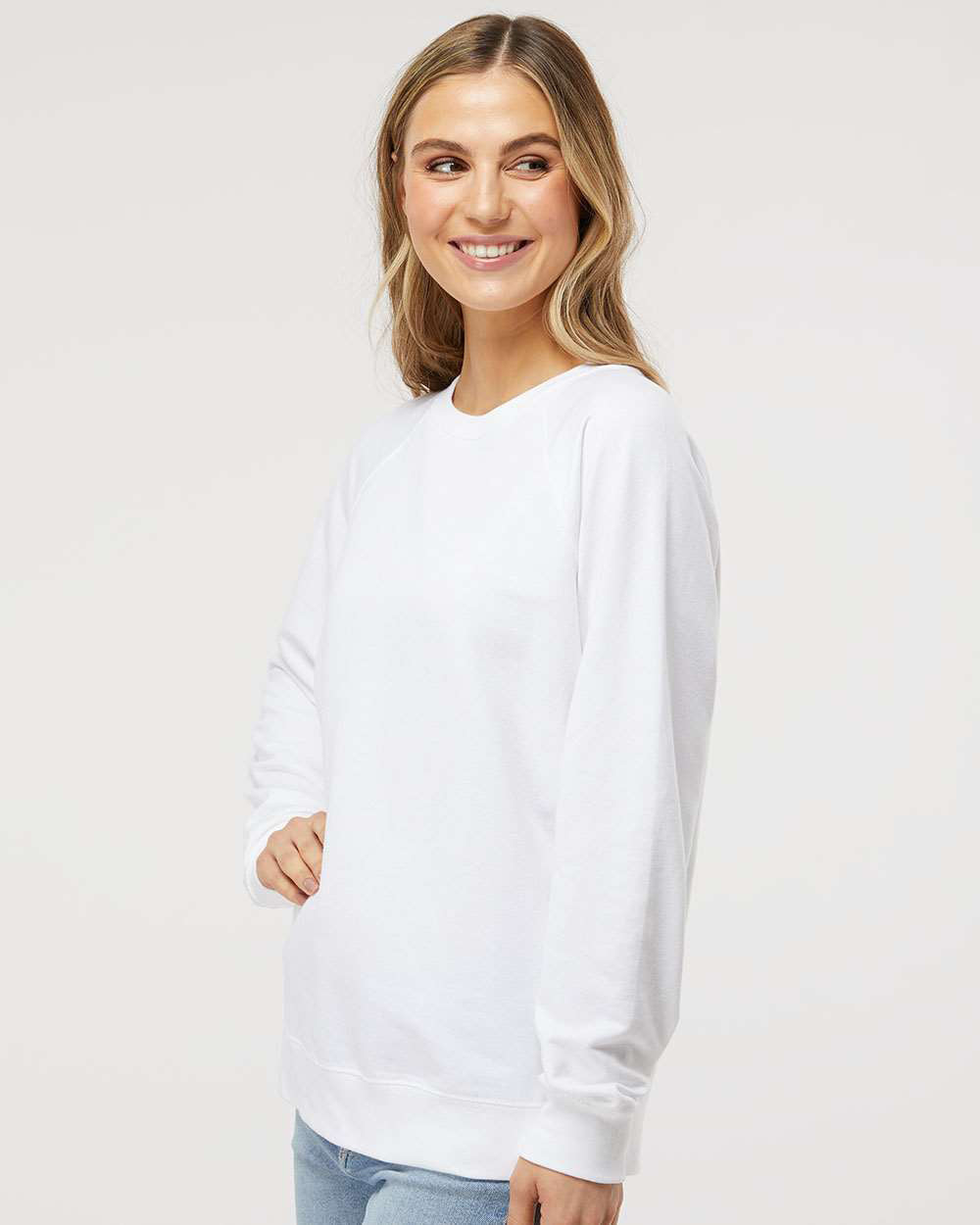 Unisex Lightweight Loopback Terry Crew