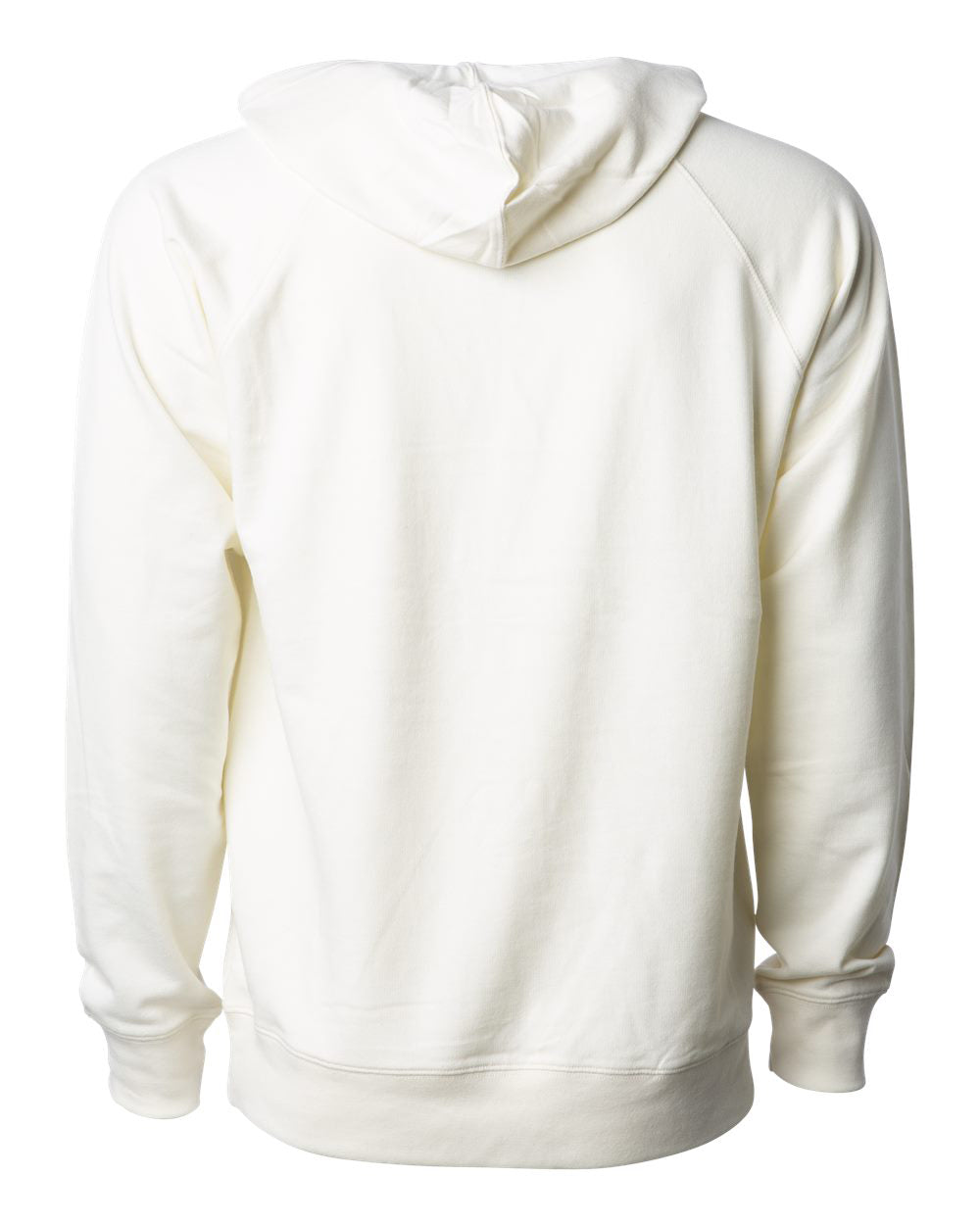 Unisex Lightweight Loopback Terry Hooded Pullover