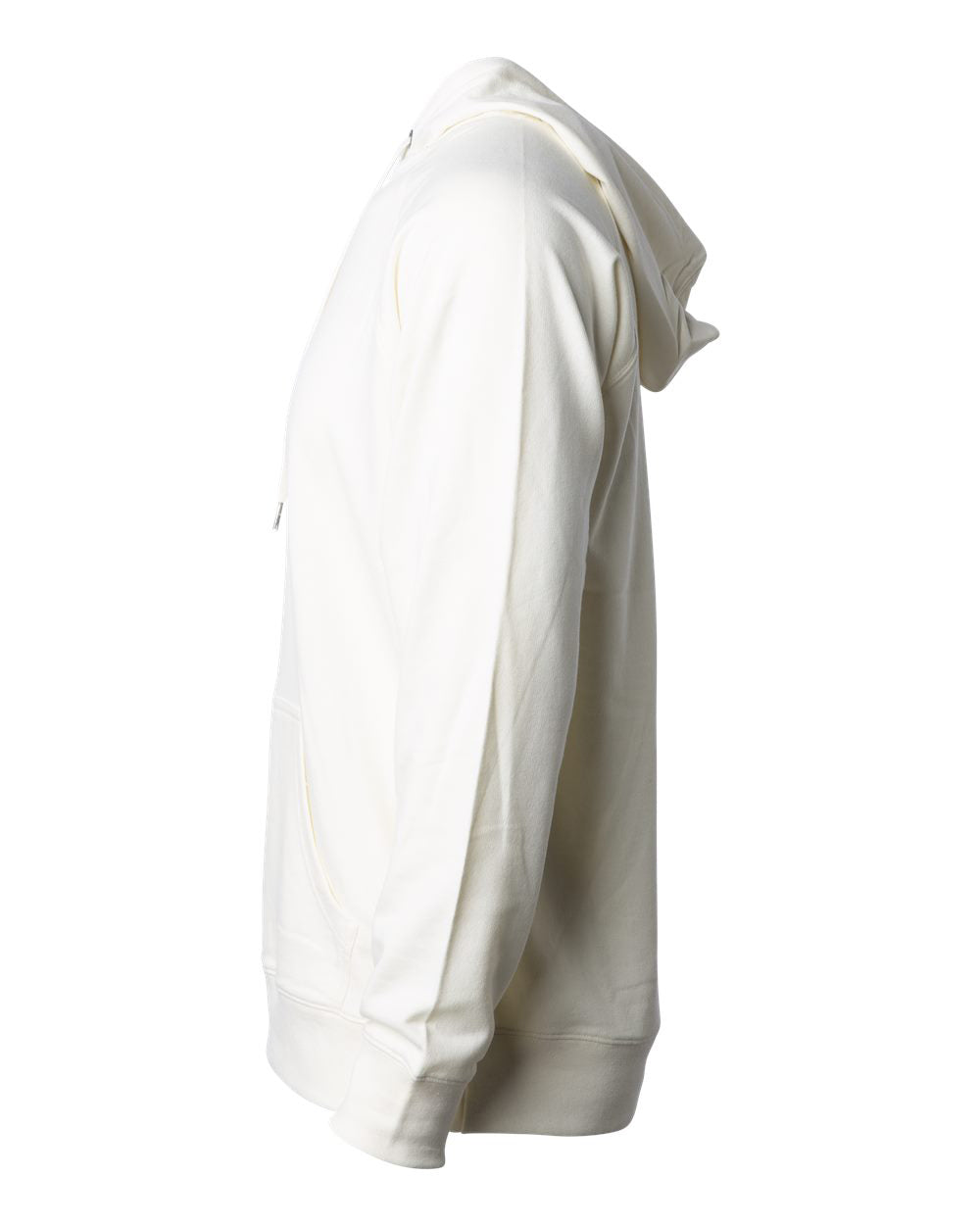 Unisex Lightweight Loopback Terry Hooded Pullover