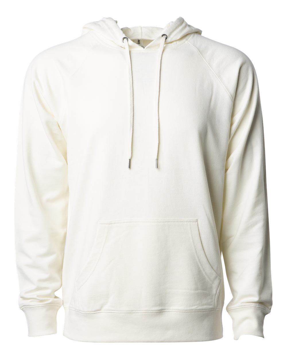 Unisex Lightweight Loopback Terry Hooded Pullover