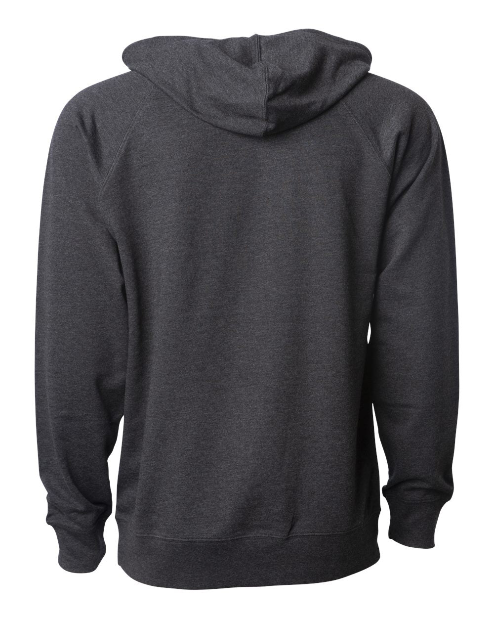 Unisex Lightweight Loopback Terry Hooded Pullover