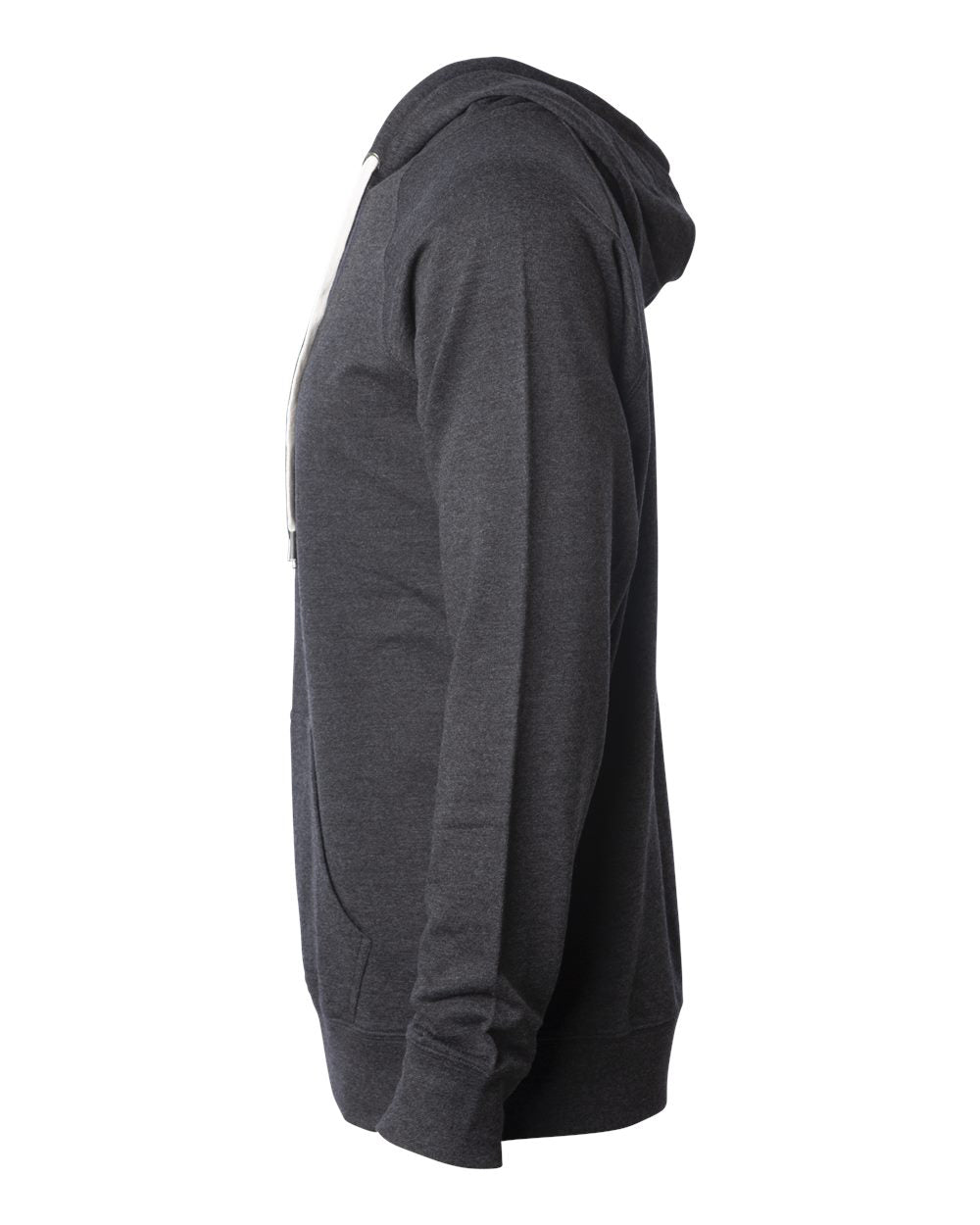 Unisex Lightweight Loopback Terry Hooded Pullover