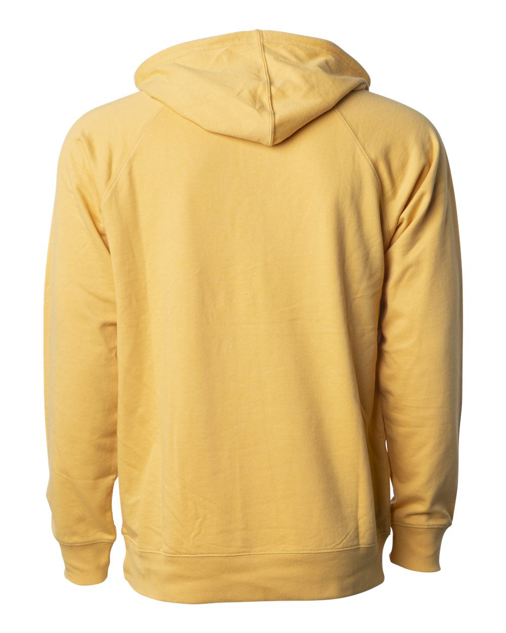 Unisex Lightweight Loopback Terry Hooded Pullover
