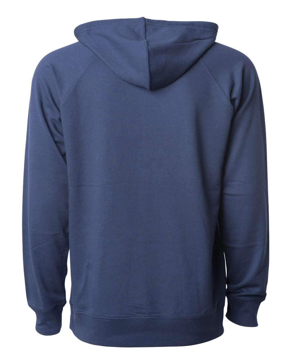 Unisex Lightweight Loopback Terry Hooded Pullover