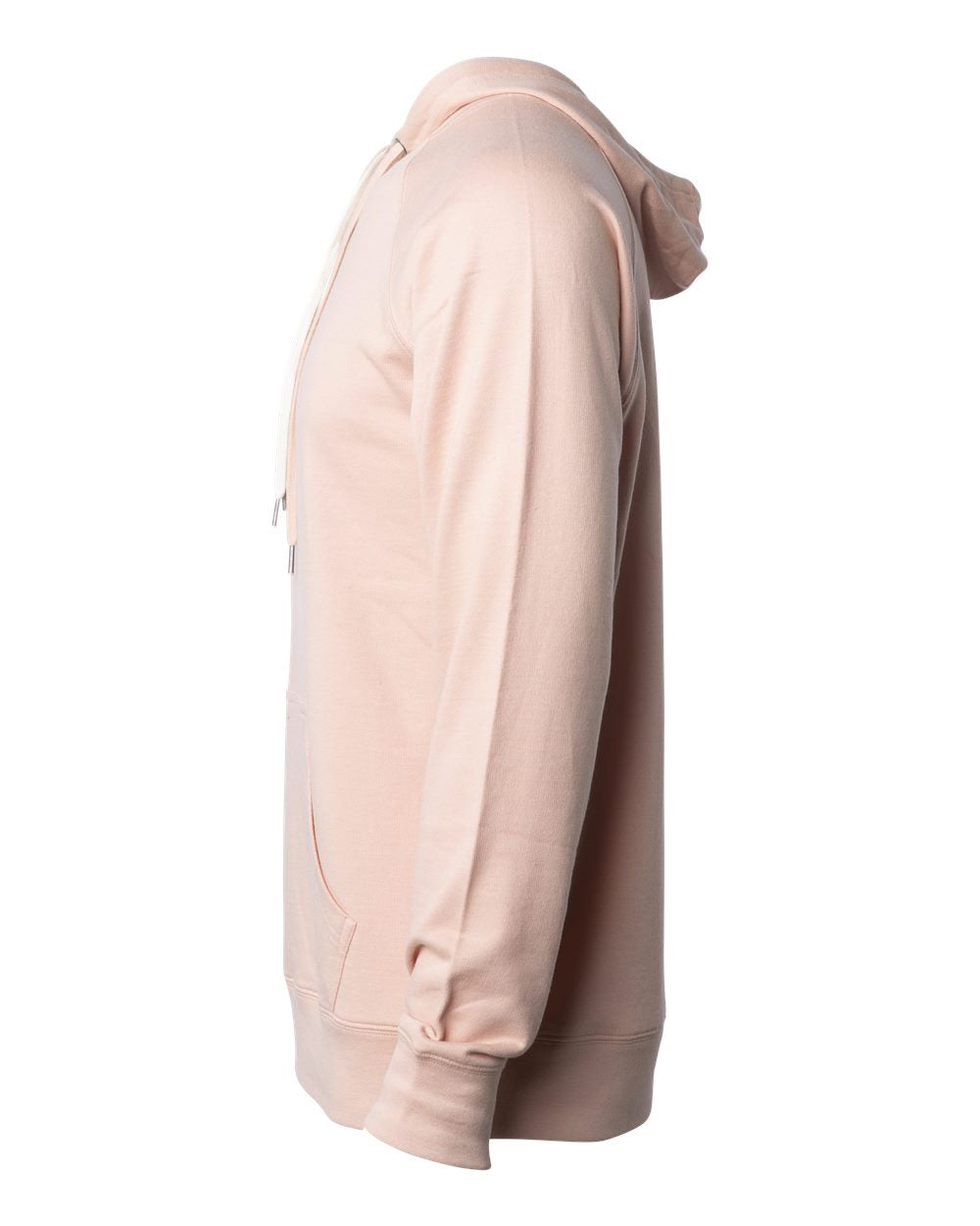 Unisex Lightweight Loopback Terry Hooded Pullover