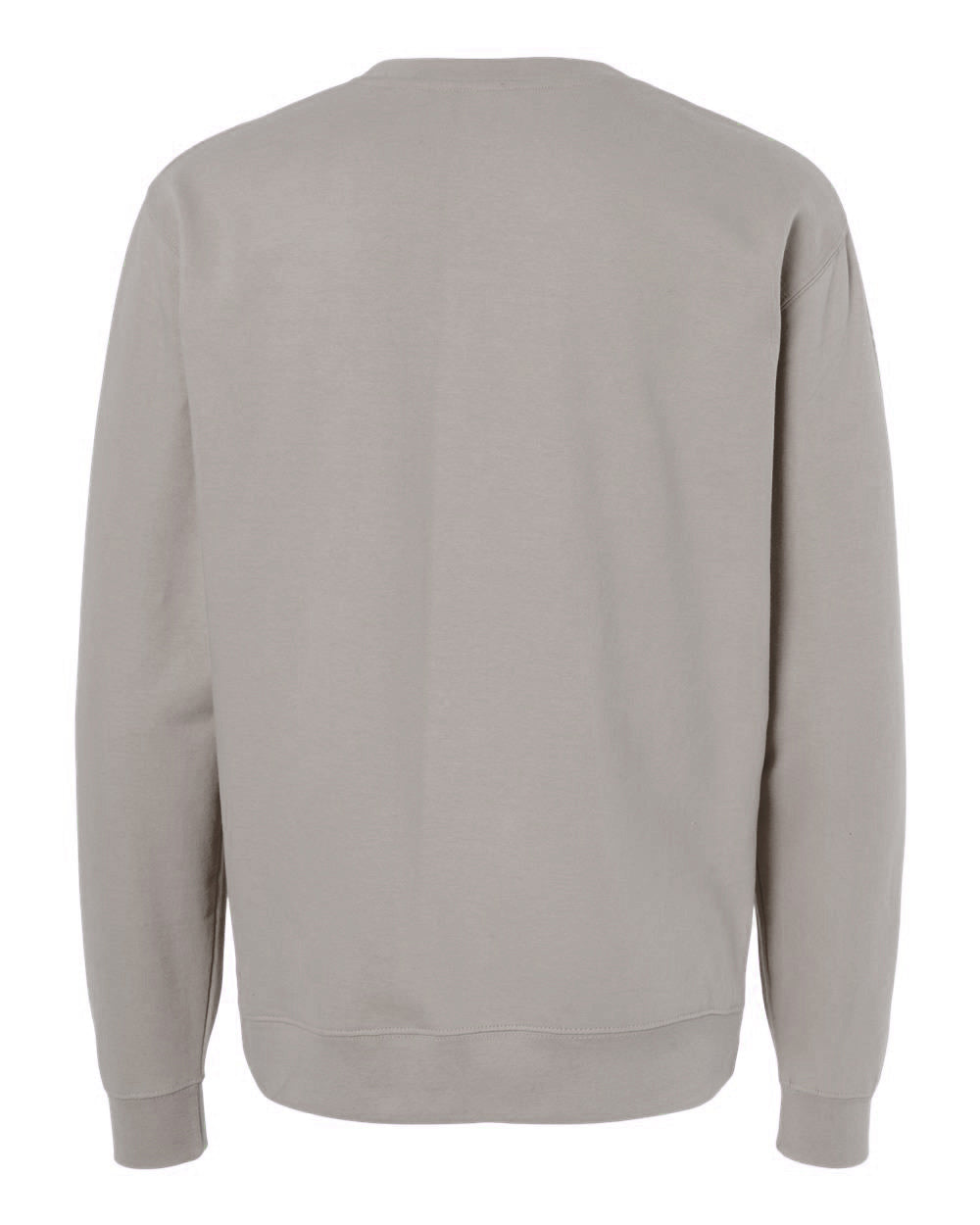 Independent Trading Company 8.5oz. Midweight Crew, crewneck — back view (3)