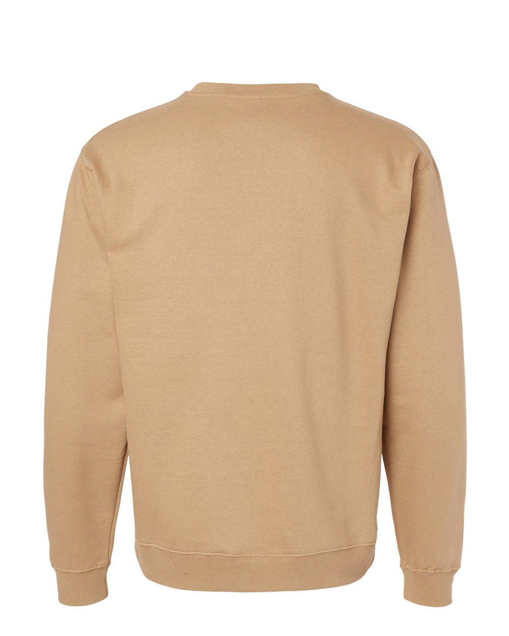 Independent Trading Company 8.5oz. Midweight Crew, crewneck — back view (6)