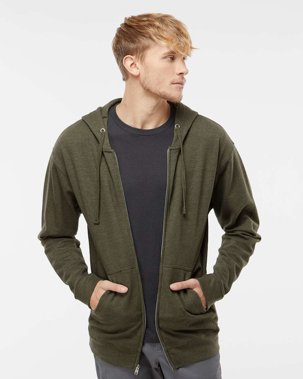 8.5oz. Midweight Zip Hood