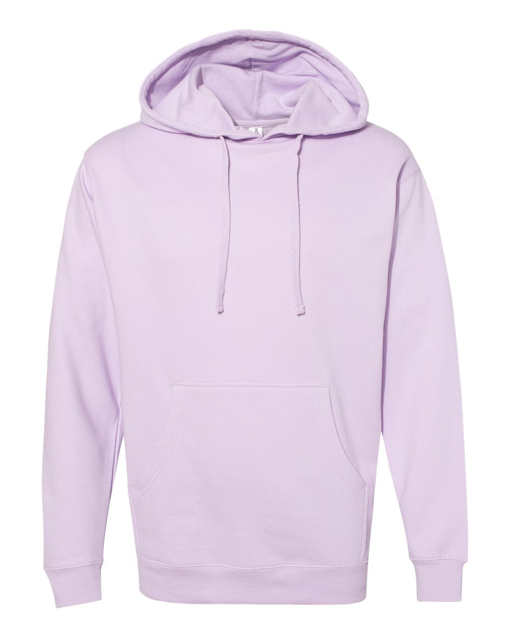 Independent Trading Company 8.5oz. Midweight Pullover Hood in Lavender — front view