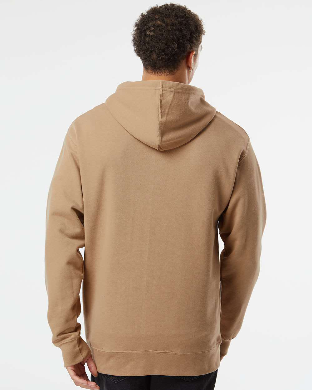 Independent Trading Company 8.5oz. Midweight Pullover Hood — back view (4)
