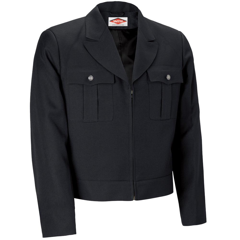 Sinatra Police Zippered Front Ike Jacket