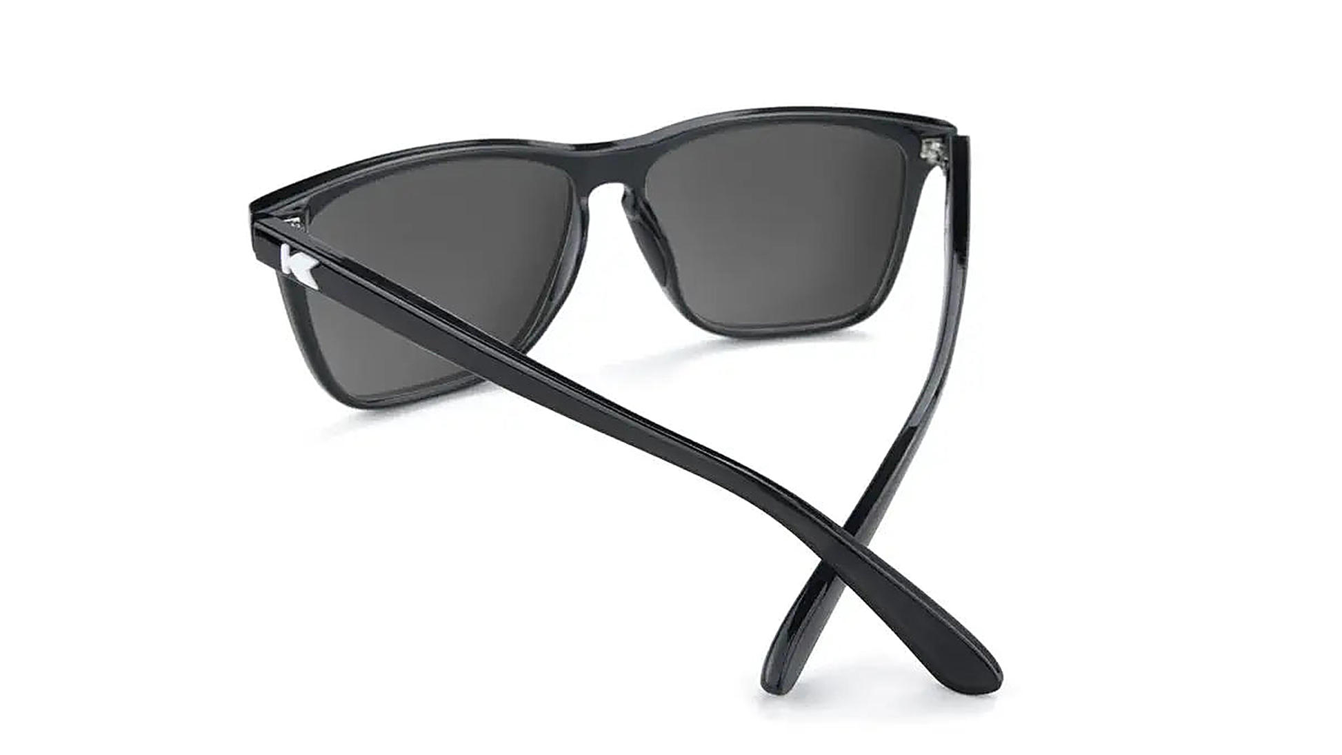 Jelly Black / Sky Blue Fast Lanes Sport - Knockaround Sunglasses - side view