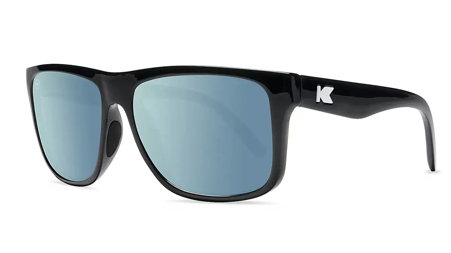 Jelly Black / Sky Blue Torrey Pines Sport - Knockaround Sunglasses - back view