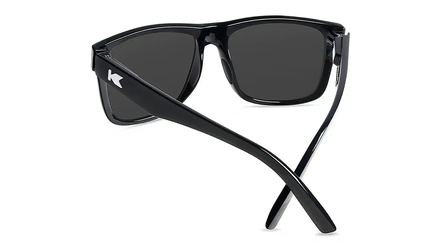 Jelly Black / Sky Blue Torrey Pines Sport - Knockaround Sunglasses - side view