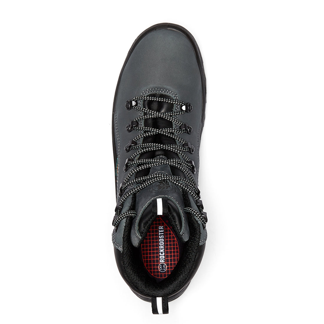 ROCKROOSTER Farland Gray 6 inch Waterproof hiking boots KS258