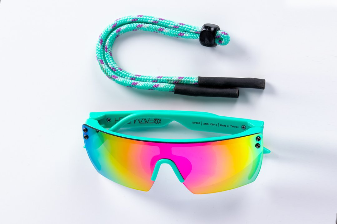 Heat Wave Visual Kids Lazer Face Aqua Splash sunglasses view 5