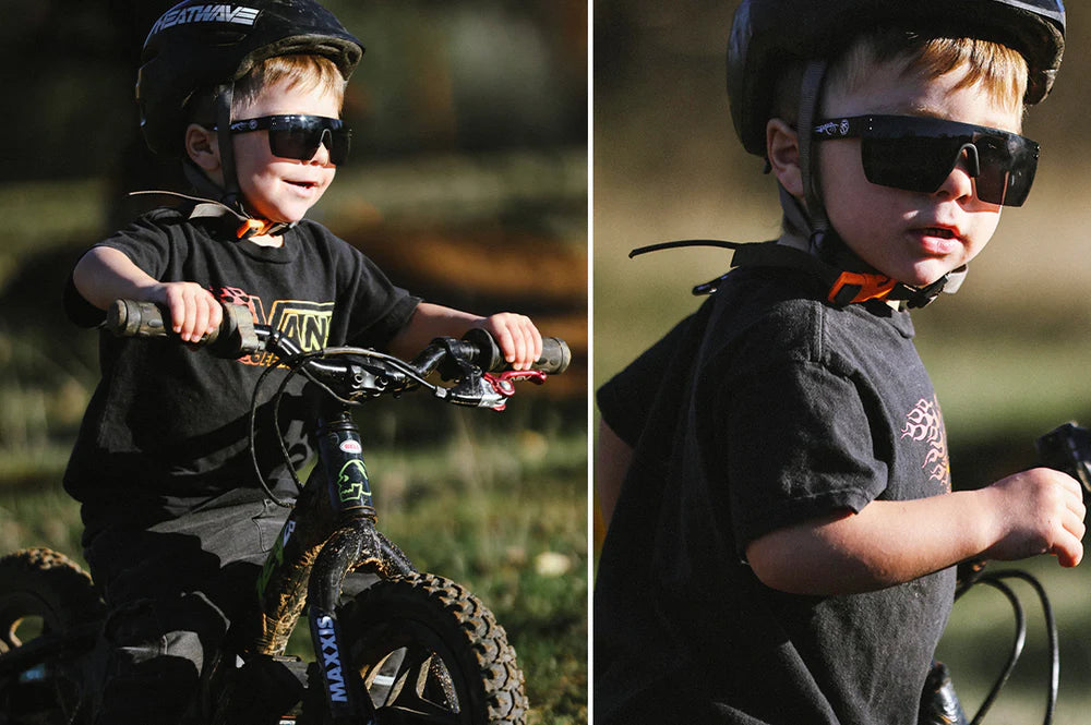 Kids Lazer Face Sunglasses: Bones - Heatwave