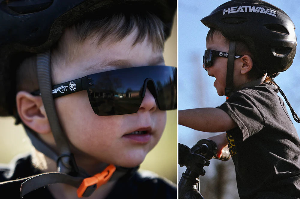 Kids Lazer Face Sunglasses: Bones - Heatwave