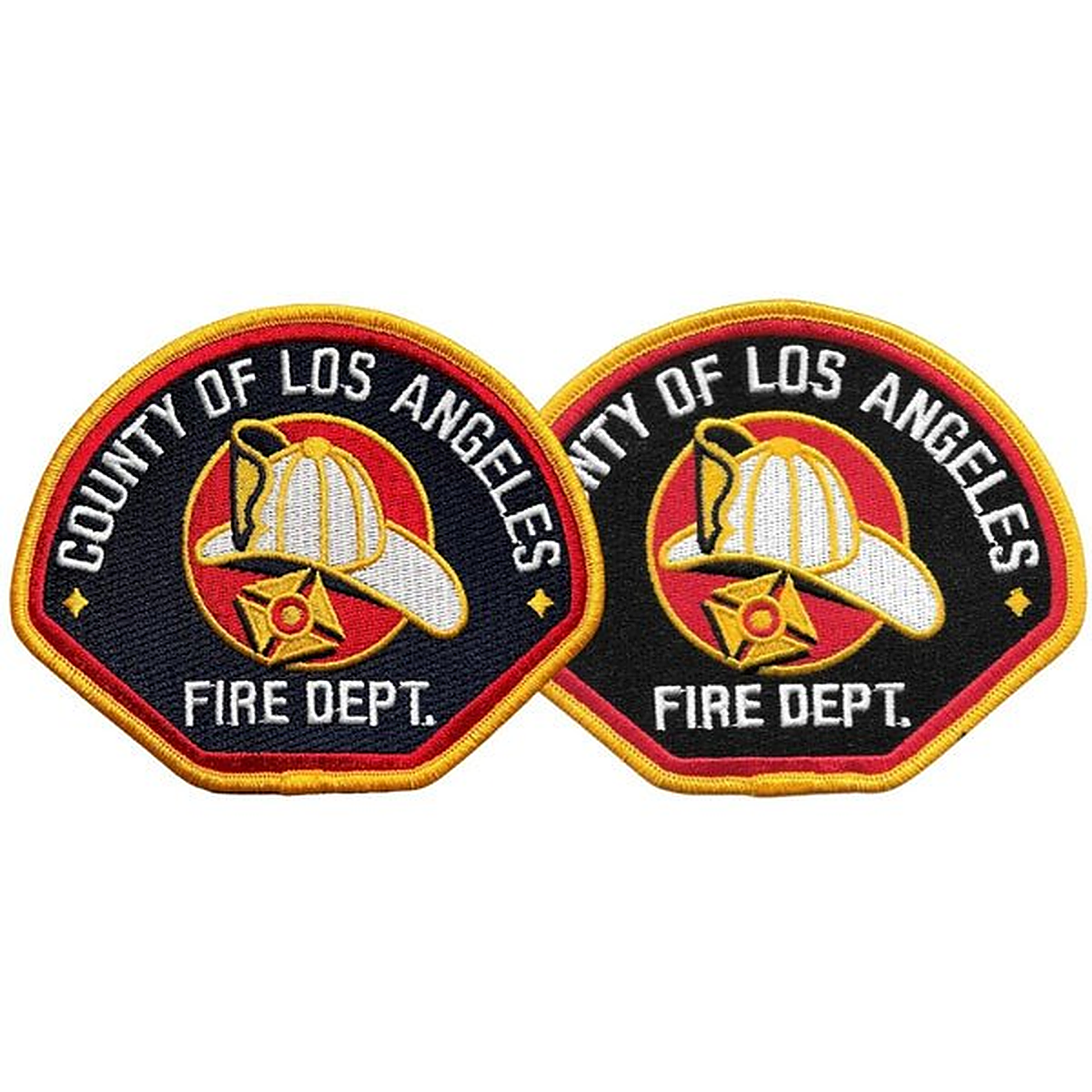 L.A. County Fire Shoulder Patch (4 1/2" x 3 3/4")